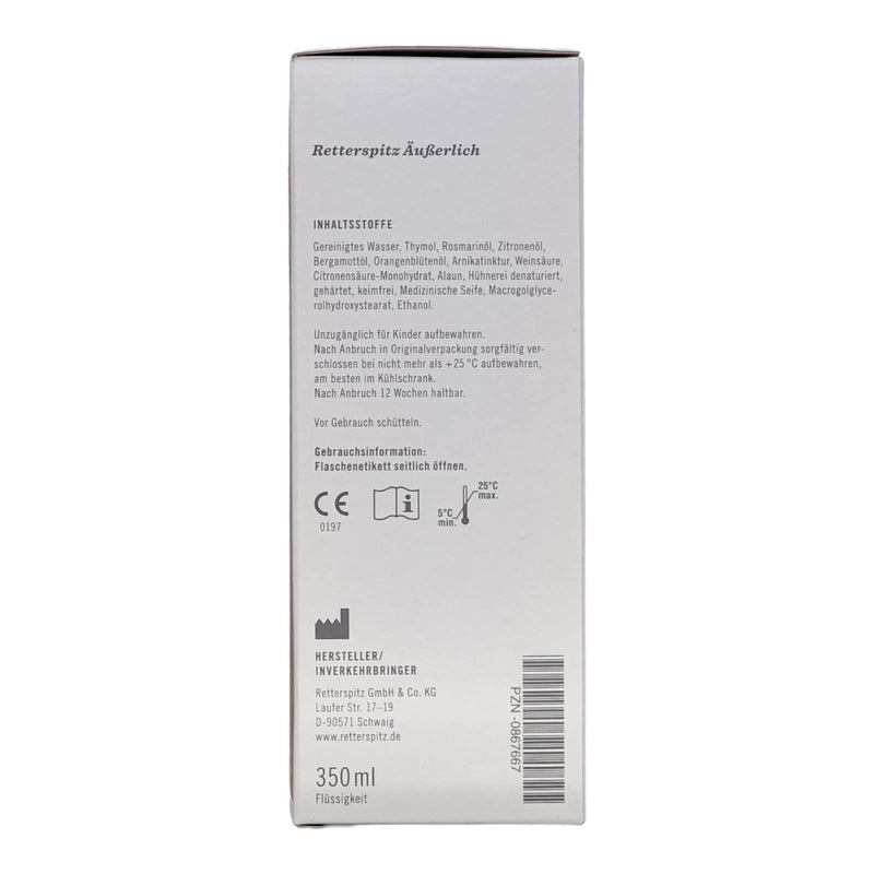 Retterspitz externally I for external use as a wrap I 2x 350 ml in a savings set I plus PharmaPerle giveaway - NewNest Australia