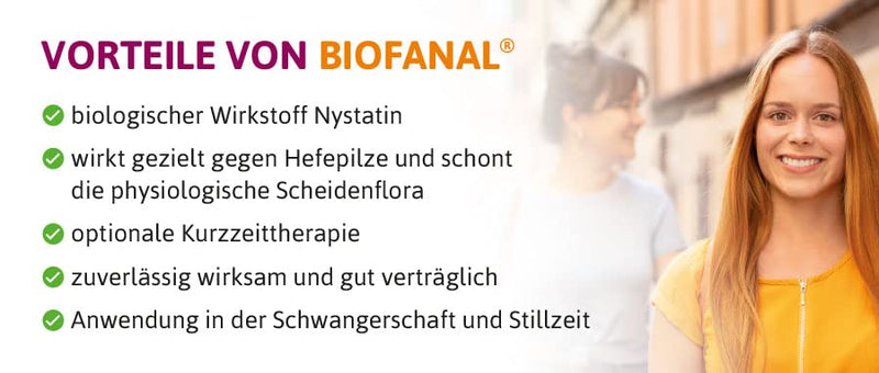Biofanal for vaginal thrush vaginal tablets: For fungal infections of the vagina with the active ingredient nystatin, 12 vaginal tablets 12 tablets - NewNest Australia