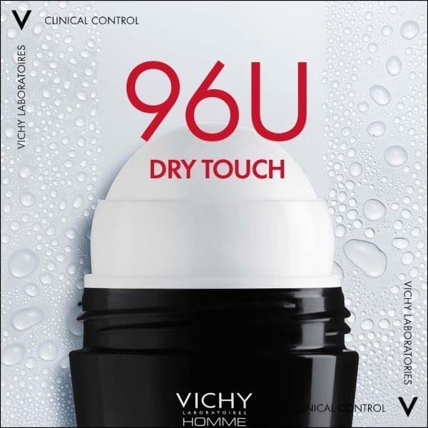VICHY, HOMME Deodorant Clinical Control 96H Roll-On, 50 ml. - NewNest Australia