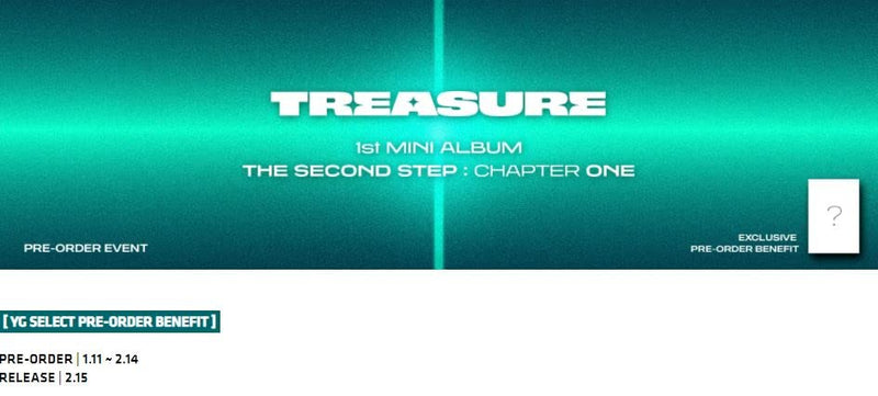 Treasure The Second Step : Chapter One 1st Mini Album PhotoBook Version A-Blue Cover CD+150p PhotoBook+2p Selfie PhotoCard+1p Postcard+1p Sticker+Tracking Kpop Sealed - NewNest Australia