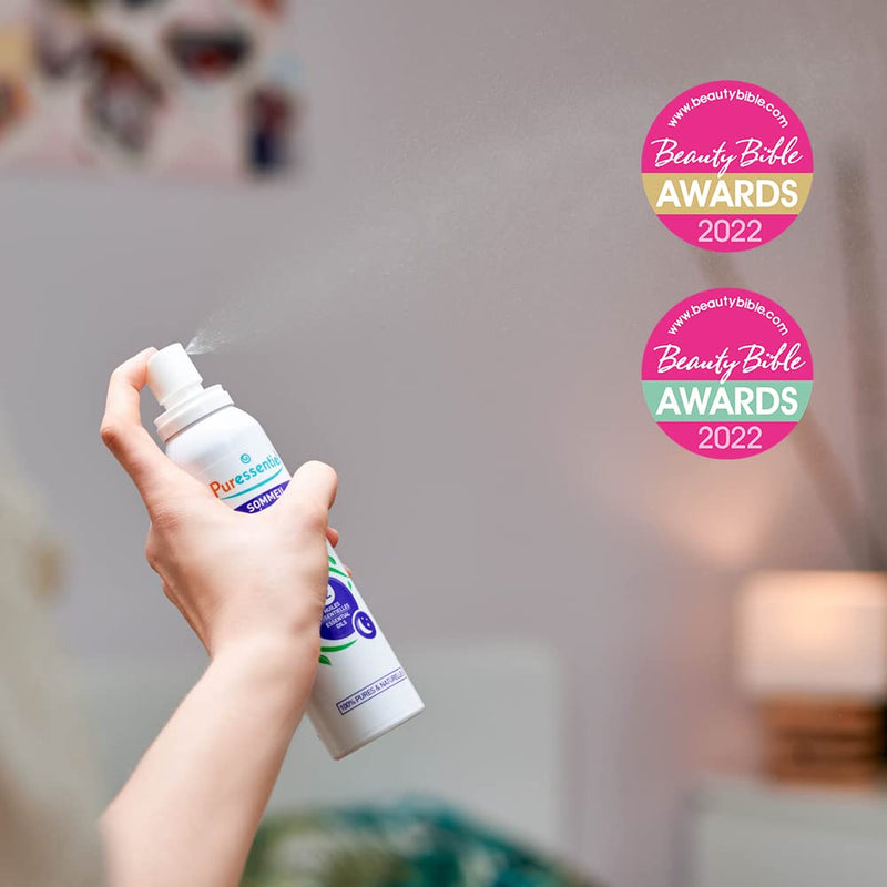 Puressentiel Rest & Relax Air Spray 200ml - Create a Relaxing Space Ready For a Rejuvenating Sleep - 100% Natural - 12 Essential Oils Including Lavender & Chamomile - NewNest Australia