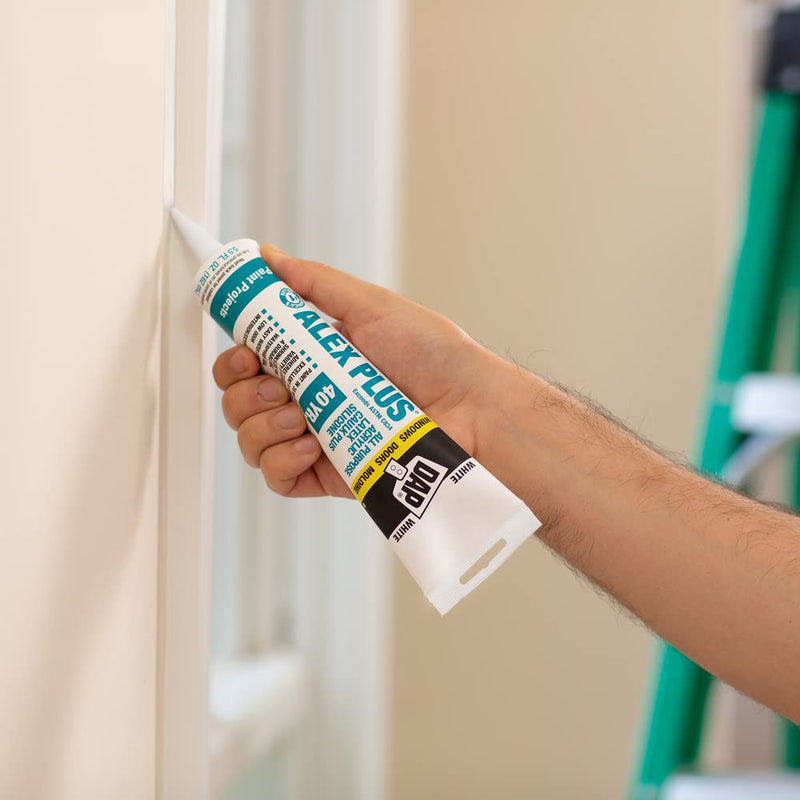 Dap 18128 Alex Plus Acrylic Latex Caulk Plus Silicone 5.5-Ounce - NewNest Australia