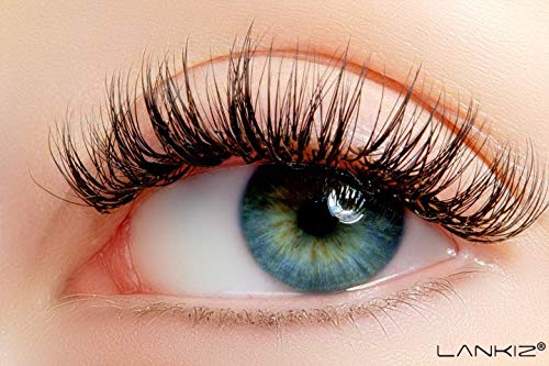 LANKIZ-Eyelash-Extension-Glue,10ml Individual Eyelashes Glue 1-2s Semi Permanent Eyelash Glue Individual Lashes with 6 Weeks Retention, Black Lash Extension Glue (Advanced Strong) Advanced Strong - NewNest Australia