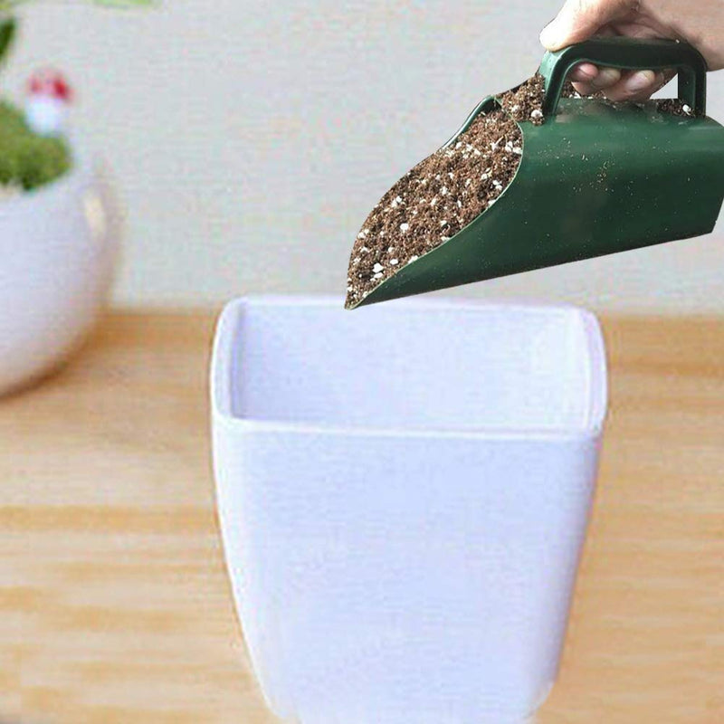 Garden Plastic Shovel,Multi-function Plastic Garden Soil Scoop Shovel Spoons Wear Resistant Digging Tool Multi Function Rush Potted Plant Tool green - NewNest Australia