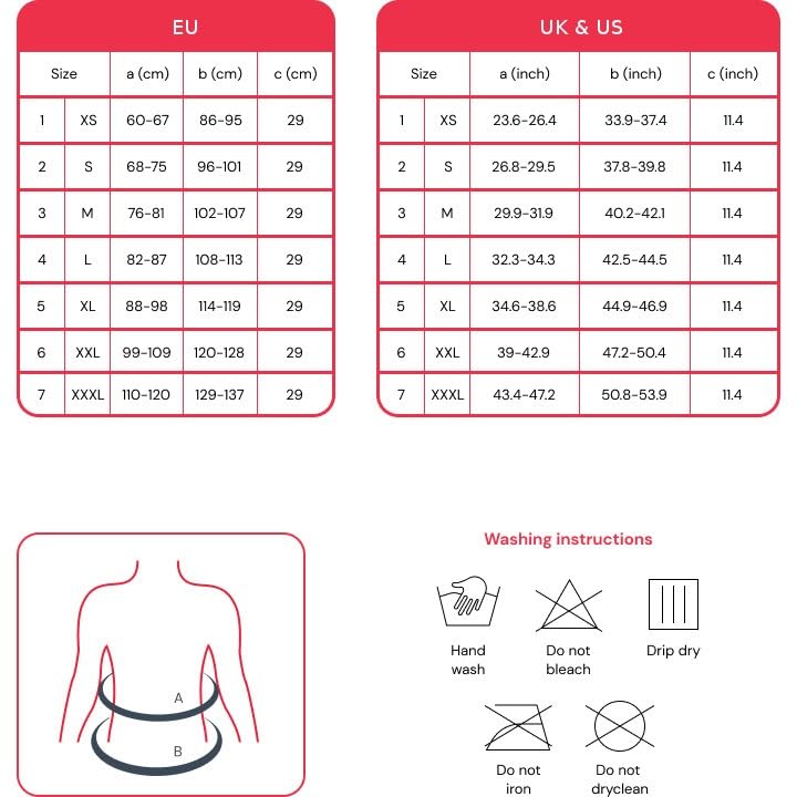 Lauma Medical , Elastic medical belt made of wool and cotton for lumbar pain relief - XXXL 70108-7-775 3XL - NewNest Australia