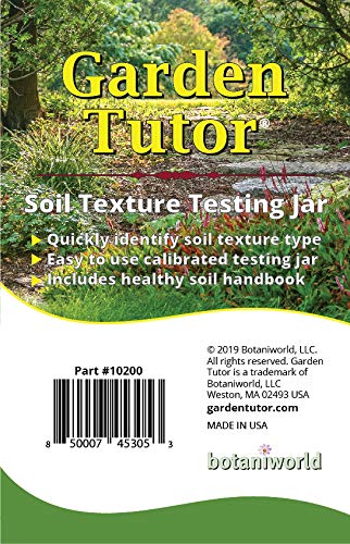 Garden Tutor Soil Texture Testing Jar Kit - NewNest Australia