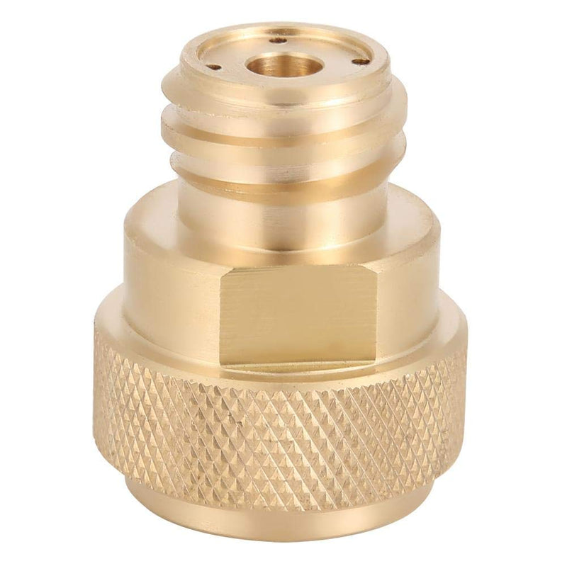 CO2 Cylinder Refill Adapter Replacement Brass Tank Canister Conversion for Soda Maker Home Machine(Gold) Gold - NewNest Australia