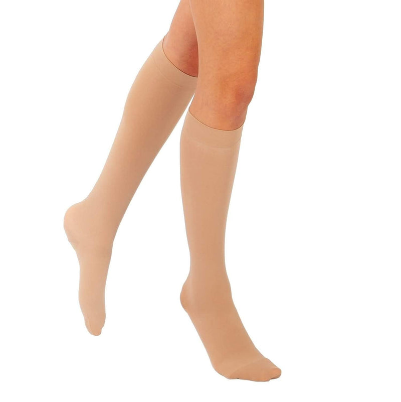 RIEMTEX medical graded compression stockings class 2 CCL2 closed toe calf stockings thrombosis stockings women and men black or beige size 4 - NewNest Australia