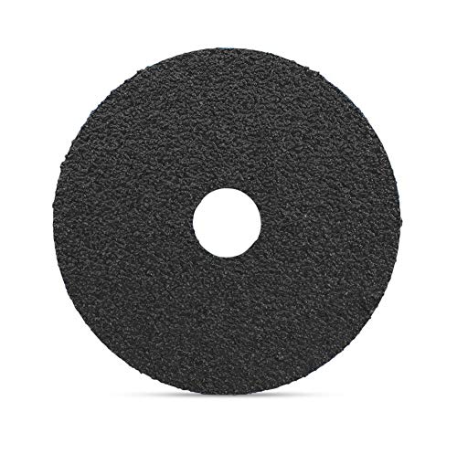 BHA Silicon Carbide Resin Fiber Sanding and Grinding Discs, 4.5” x 7/8” Arbor Hole - 25 Pack (60Grit) 60 Grit - NewNest Australia