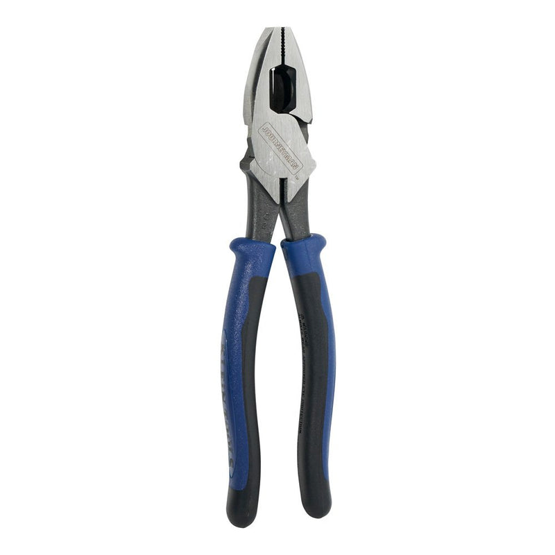 Klein Tools J213-9NE Side Cutter Linemans Pliers, High Leverage, 9-Inch, Streamlined Design, Color Coded - NewNest Australia