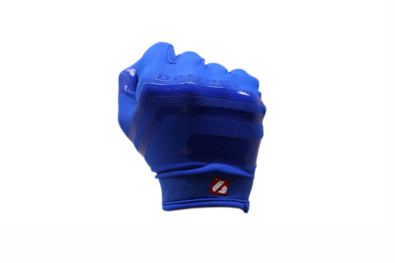 FRG-03 Blue Pro Receiver American Football Gloves, RE, DB, RB Medium - NewNest Australia