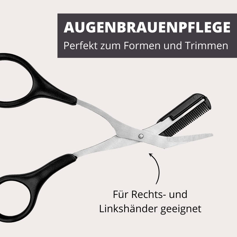 PARSA Beauty eyebrow scissors trimmer scissors with comb for shortening eyebrows and eyelashes for women and men - eyebrow trimmer - NewNest Australia