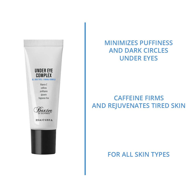 Baxter of California Under Eye Complex - Caffeine, Removes Wrinkles, Dark Circles & Puffiness, 22.5ml - NewNest Australia