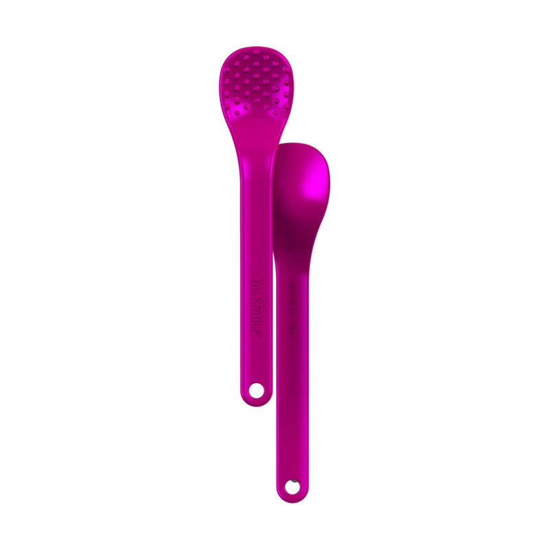 TalkTools Bumpy Maroon Spoons (TalkTools Bumpy Maroon Spoons (6pk)) TalkTools Bumpy Maroon Spoons (6pk) - NewNest Australia
