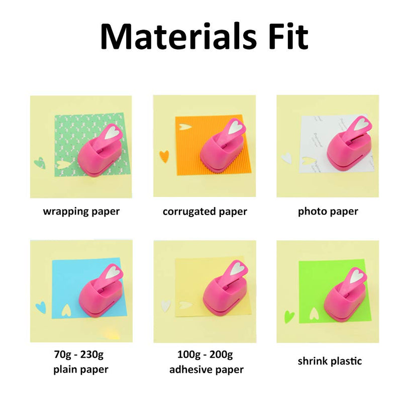 Craft Lever Punch 2 inch Circle Ware Punch DIY Handmade Paper Punch(White Circle Ware) - NewNest Australia