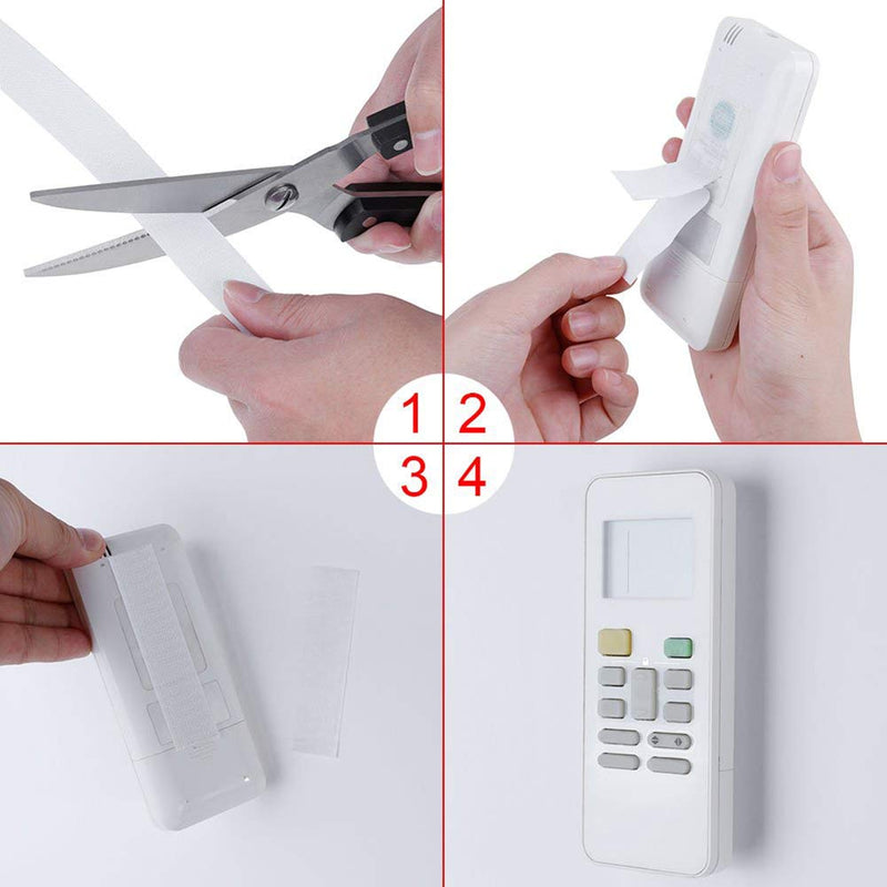 41Ft x 1 Inch Self Adhesive Strips, Heavy Duty Strong Back Sticky Fastening Hook Tape,Nylon Fabric Fastener Mounting Loop Tapes for Sewing, Crafting,DIY- Indoor or Outdoor Use (White) White 41Ft - NewNest Australia