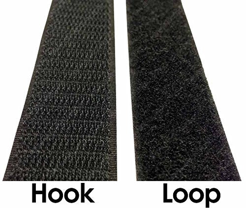 Electriduct 3" Self Adhesive Hook & Loop Tape Adhesive Backed Fabric Fastener | Used for Arts/Crafts & Home and Office - 6 Feet 3" Wide - NewNest Australia