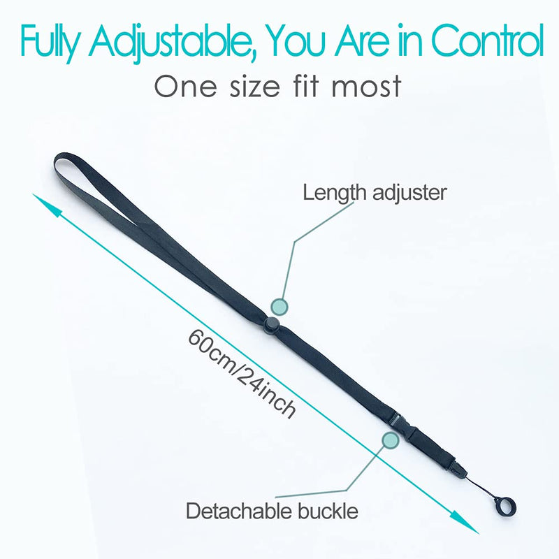 Detachable Peritoneal Dialysis Transfer Set Holder Adjustable Lanyard with Quick Release Buckle Secure PD Catheter Tube Shower Accessories 2PCS - NewNest Australia