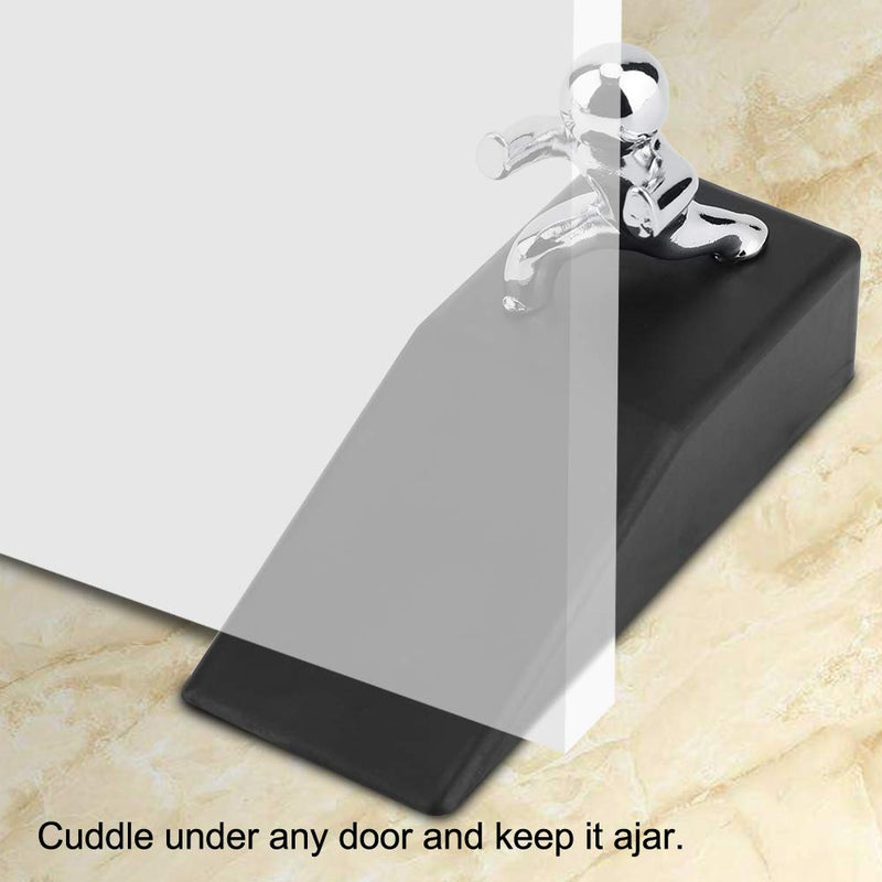 Door Stopper, Zinc Alloy Little and Man with Non-slip Rubber Bases Door Stop Safe Anti-collision Door Stopper Novelty Decorative - NewNest Australia