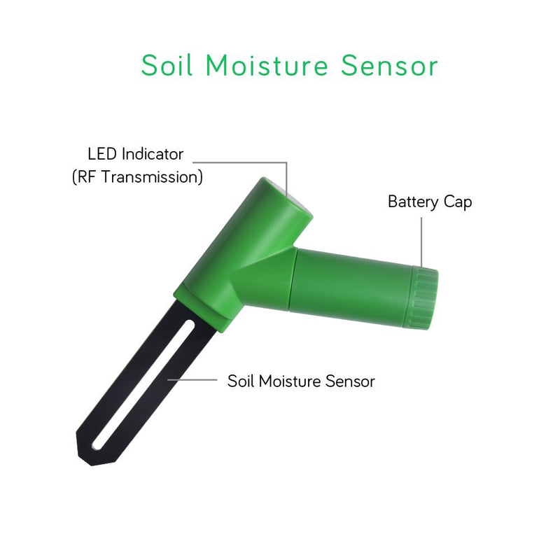 ECOWITT WH0291 Soil Moisture Tester Plant Soil Moisture Sensor Meter with Digital LCD Display for Garden Lawn Potted Plant Care Indoor Outdoor - NewNest Australia