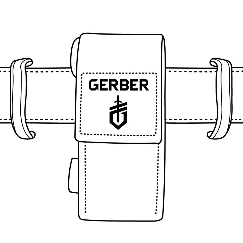 Gerber Gear Truss Multitool, Stainless and Grey with Multi-Position Sheath [30-001343, New - NewNest Australia