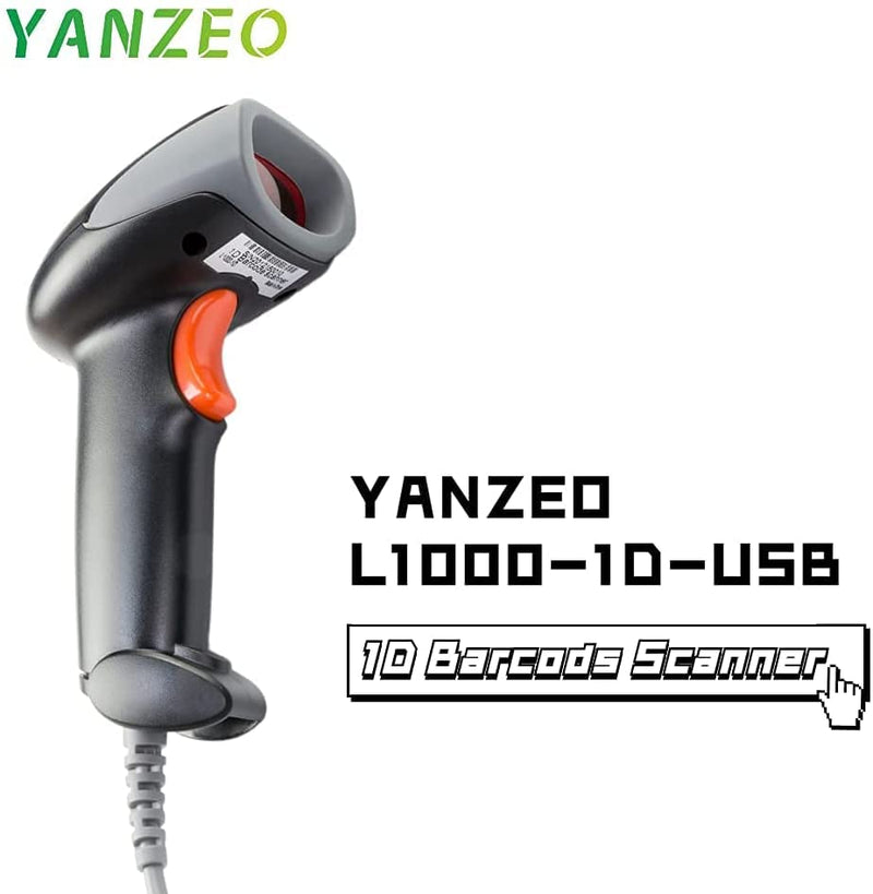 Yanzeo USB Barcode Scanner,CCD Barcode Scanner for Computer - Plug and Play Fast & Accurate Scanning,for Books,Office, Warehouse,Store - NewNest Australia