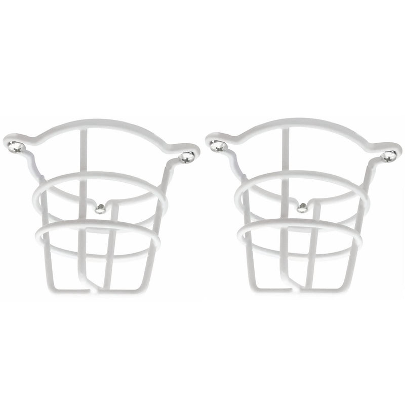 Happy Tree (2 Pack) White Fire Sprinkler Head Guard Cover for Both 1/2" & 3/4" Fire Head for Protecting Flush Mount & Side Wall & Pendent Head Semi - Recessed Sprinkler Head Cage - NewNest Australia