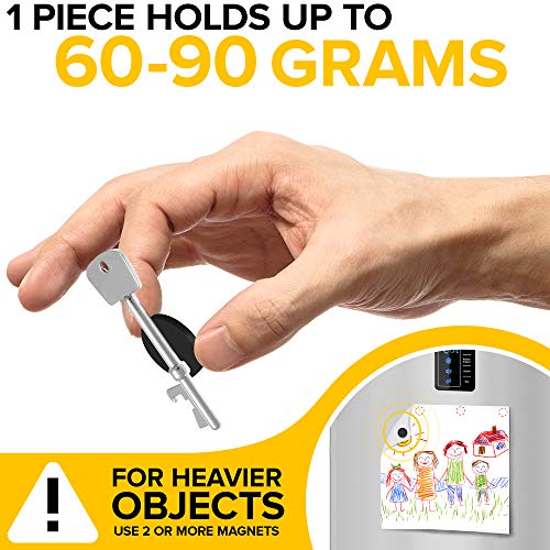 Adhesive Magnets for Crafts - 100 PCs Flexible Round Magnets with Adhesive Backing - Small Sticky Magnets - Magnetic Dots with Adhesive Back are Alternative to Magnetic Tape, Stickers and Strip - NewNest Australia