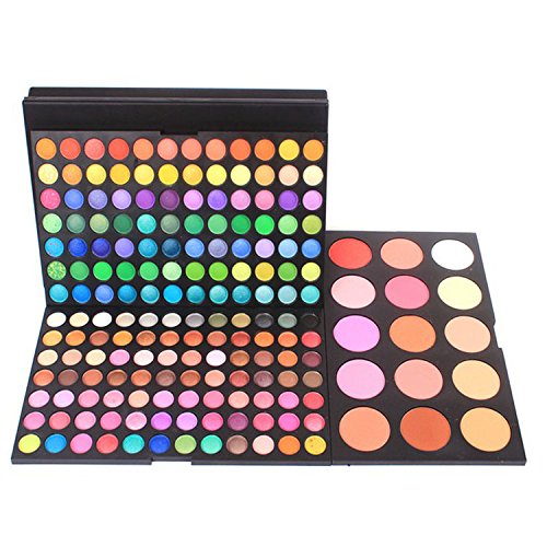 FantasyDay® Professional 183 Colours Eyeshadow Palette Makeup Contouring Kit Combination with 15 Blusher and Face Powder - Ideal for Professional and Daily Use - NewNest Australia