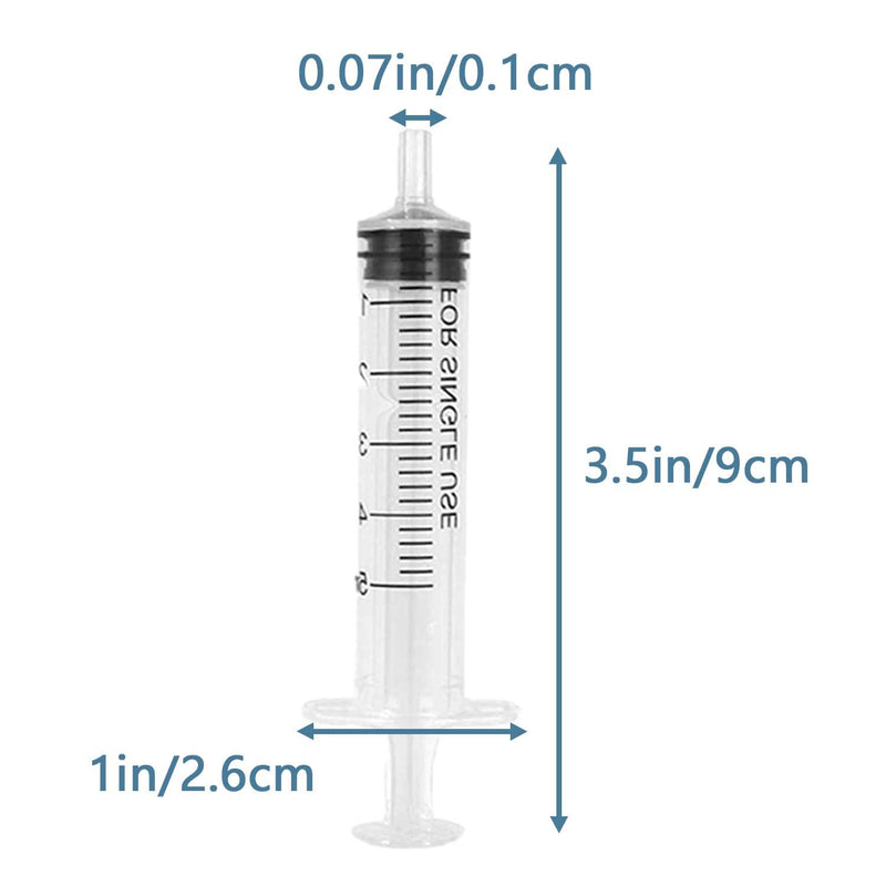 10Pcs 5ML Plastic Syringes, No Needle Syringe with Measurement Small Feeding Syringe Colostrum Syringes with Caps for Scientific Labs, Feeding Pets, Liquid Measuring or Refilling Multiple Uses Tools… 10Pcs 5ML Plastic Syringes - NewNest Australia