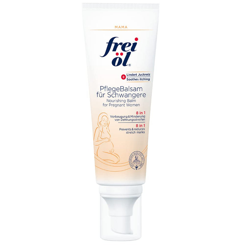 free oil care balm for pregnant women, prevention and reduction of stretch marks, relieves itching and feelings of tension, vegan, 125 ml - NewNest Australia