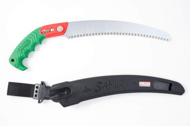 Samurai ICHIBAN GC-270-LH 10-1/2" (270mm) Curved Hand Saw + Carrying Case. Made in Japan - NewNest Australia