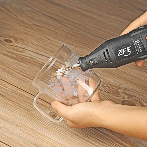 Diamond Burr Bits, ZFE Diamond Burr Bits Drill Kit for Rotary Tool Metal Woodworking Router Grinding Engraving Carving- 1/8"(3mm) Shank Pack of 90Pcs/ 3 Sets - NewNest Australia