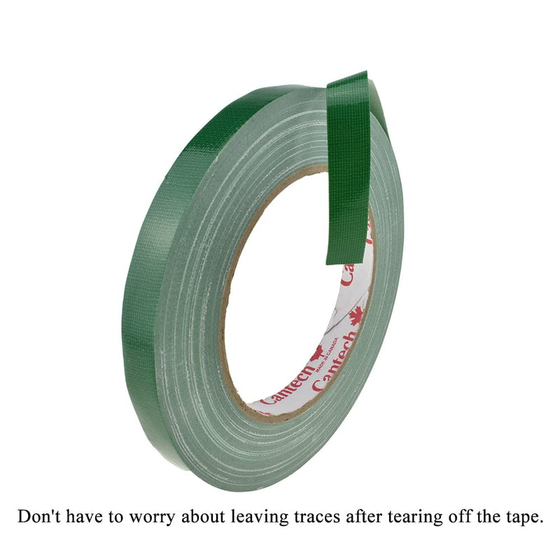 HAHIYO Green 0.5Inch Wide (200Feet/66Yard Total) 2Rolls Floral Tape Waterproof Florist Tape Flower Wrap Adhesive Waterproof Decorative Tape for Bouquet Stem Wrapping Flower Arranging and Floral Craft Green-0.5in-2P/66Yard - NewNest Australia