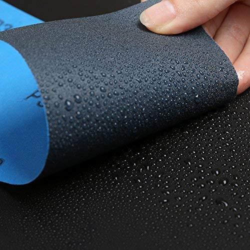 320 Grit Dry Wet Sandpaper Sheets by LotFancy, 9 x 3.6", Silicon Carbide, Pack of 45 320Grit - NewNest Australia