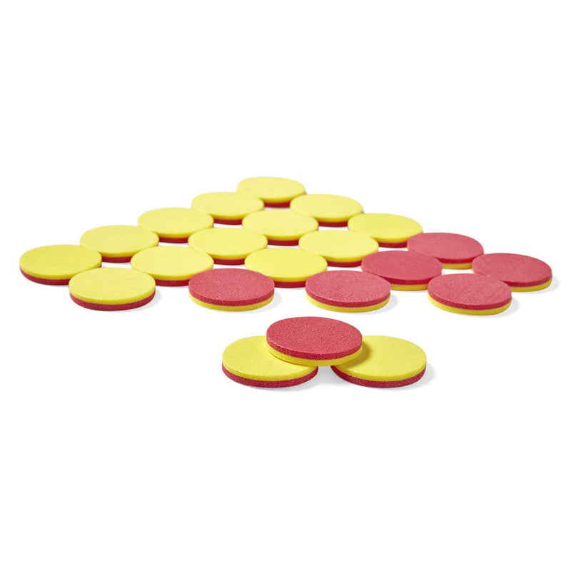 hand2mind Foam Two-Color Counters, Red and Yellow Counters, Counting Manipulatvies, Math Counters for Kids, Counting Chips, Math Manipulatives, Math Bingo Chips, Counters for Kids Math (Pack of 200) Original Version - NewNest Australia