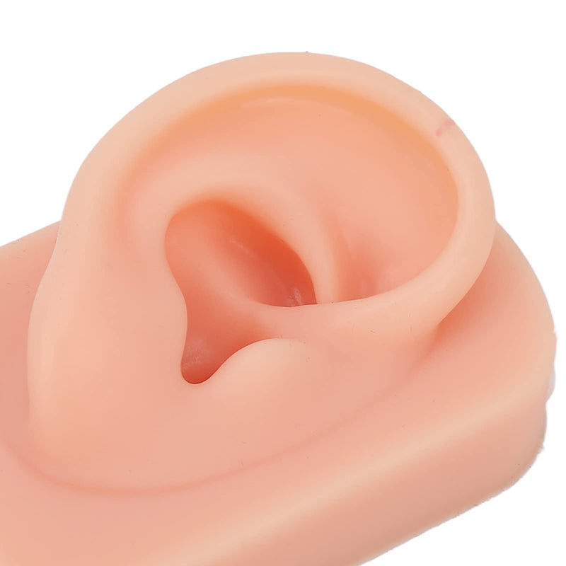 Silicone Ear Model, Soft, Flexible Right Model, Artificial Ear, Silicone Body Parts, Realistic Silicone Ear Shape For Piercing Exercises, Jewelry Display, Acupuncture (1#) - NewNest Australia