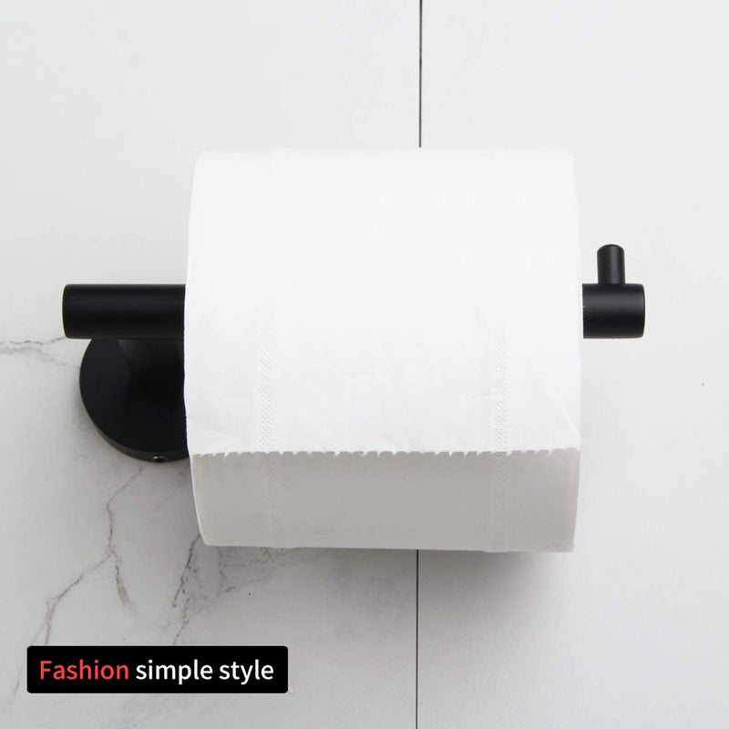 GERZ SUS 304 Stainless Steel Bathroom Toilet Paper Holder Matte Black Tissue Paper Roll Holder Wall Mount - NewNest Australia