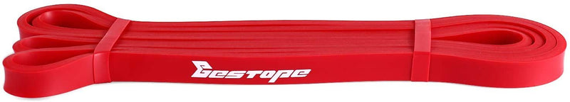 Resistance Band Pull Up Assist Band - Premium Latex Durable Workout Exercise Loop Band, Stretch Training Fitness Band for Men Women, Home Gym Powerlifting Yoga Red - NewNest Australia