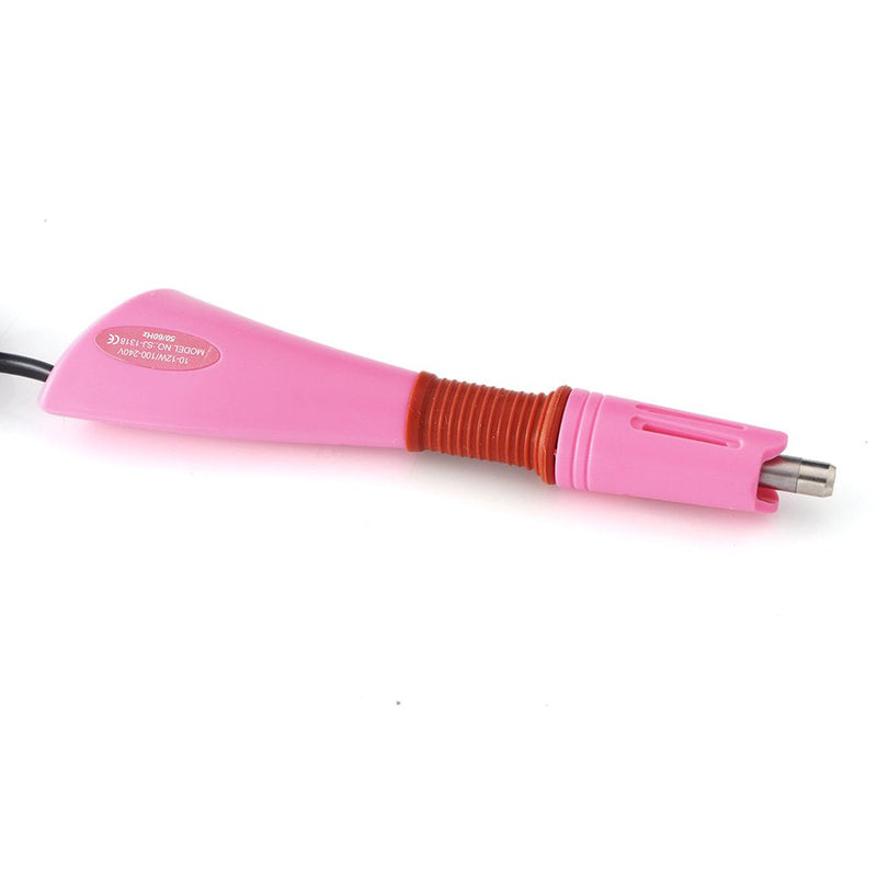 Hotfix Rhinestone applicator 7 in 1 Professional Iron-on Hot Fix Wand Crystal Gem Rhinestone Heat-fix Tool (Pink) Pink - NewNest Australia