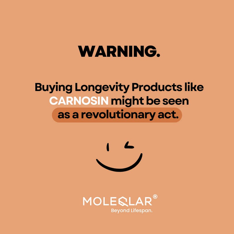 Moleqlar L-Carnosine Powder High Dosage | 30 Grams Of Pure Vegan Carnosine Powder | 1000 Mg L-Carnosine Per Serving | Against Age'S And Ale'S | Including Measuring Spoon | Certified Purity - NewNest Australia