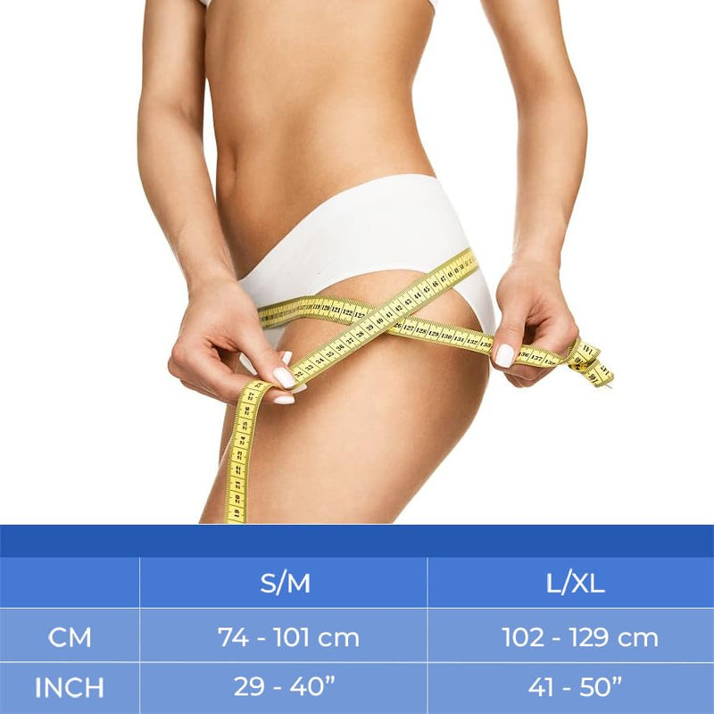 Sacroiliac Waist Belt. Joint Brace: Relieves Sciatica, Pelvis, Lower Back And Leg Pain And Stabilizes Joints. Sacroiliac Waist Belt For Back Problems Adjustable Bodybuilding (S/M) - NewNest Australia