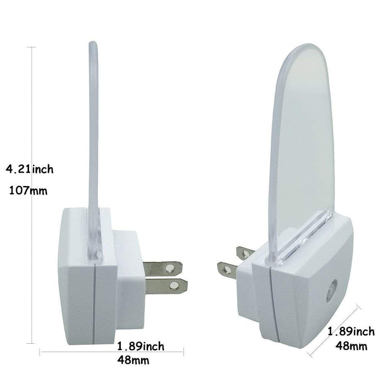 4 Pack Night Light Lamp with Dusk to Dawn Sensor, Plug in, Blue Led Night Light - NewNest Australia