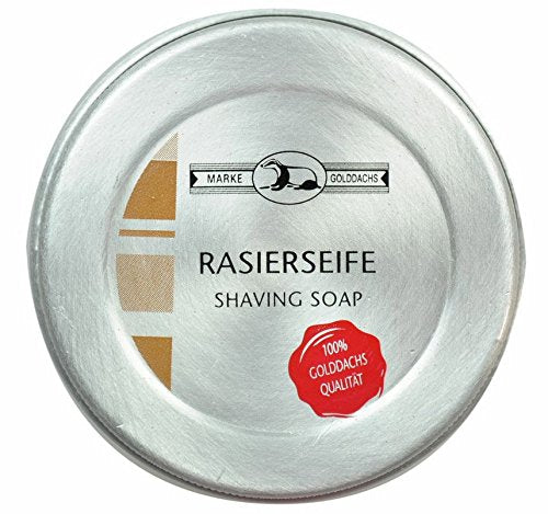Golddachs shaving soap, sandalwood, in aluminum can - NewNest Australia