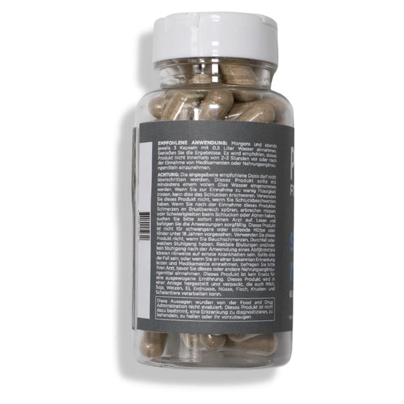 Pure For Men Original Cleanliness Stay Ready Fiber Supplement, 60 Vegan Capsules, Helps Promote Digestive Regularity, Psyllium Husk, Aloe Vera, Chia Seeds, Flaxseeds, Proprietary Formula - NewNest Australia