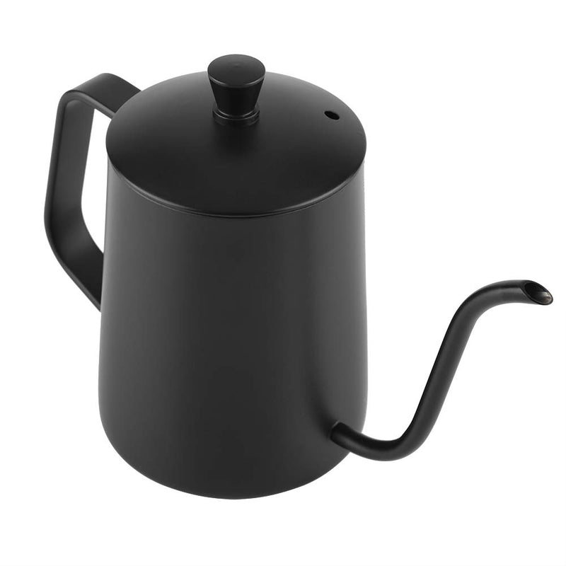 550ml Stainless Steel Long Narrow Spout Coffee Pot Gooseneck Spout Drip Coffee Kettle with Lid for Home Kitchen Coffee Shop - NewNest Australia