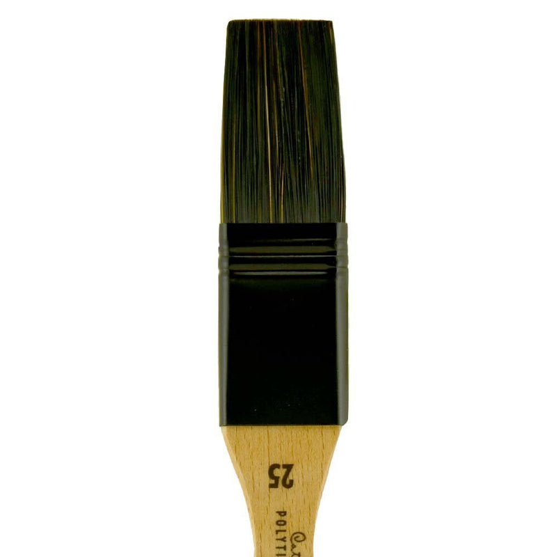 Princeton Catalyst Polytip, Brushes for Acrylic and Oil, Series 6450 Short Handle, Mottler, Size 25 - NewNest Australia