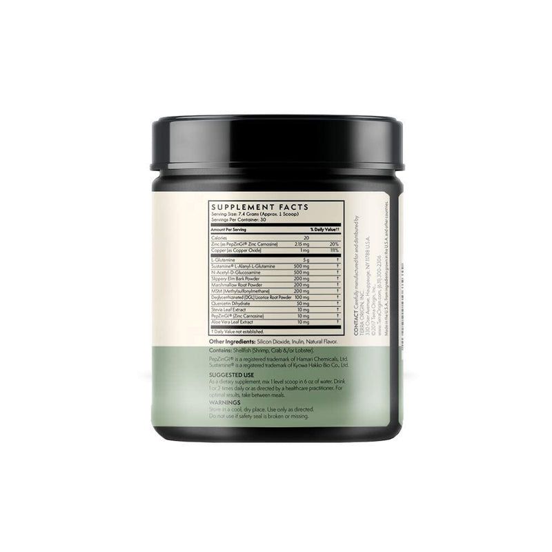 Healthy Gut Digestive Support Supplement, Powder, Mint Flavor, 30 Servings, Includes L-Glutamine, Herbs, Antioxidants for Leaky Gut Support 7.83 Ounce (Pack of 1) - NewNest Australia