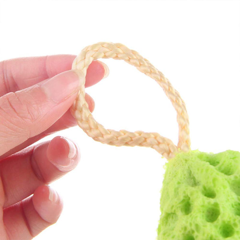Body Bath Sponge,3 Pack Natural Fiber Soft Body Bath Sponge Honeycomb Texture Gentle Soothing Exfoliating Cleansing Body Shower Loofahs for Adults Kids Daily Care Bathroom Supplies - NewNest Australia
