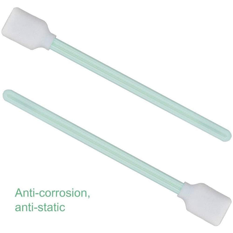 POFET 50pcs Anti-static Dust-removed Foam Cleaning Lab Swabs Sticks for Solvent Format Printer Print Head/Disk/Lens/Roland, Canon, Epson, HP, Mutoh, Mimaki, Inject/Thermal Printer - NewNest Australia